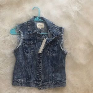 Denim vest